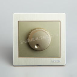 L GRN聯潤開關廠家批發(fā)華貴A1系列調速開關，筑牛網建材博覽會上的優(yōu)質拔動開關選擇